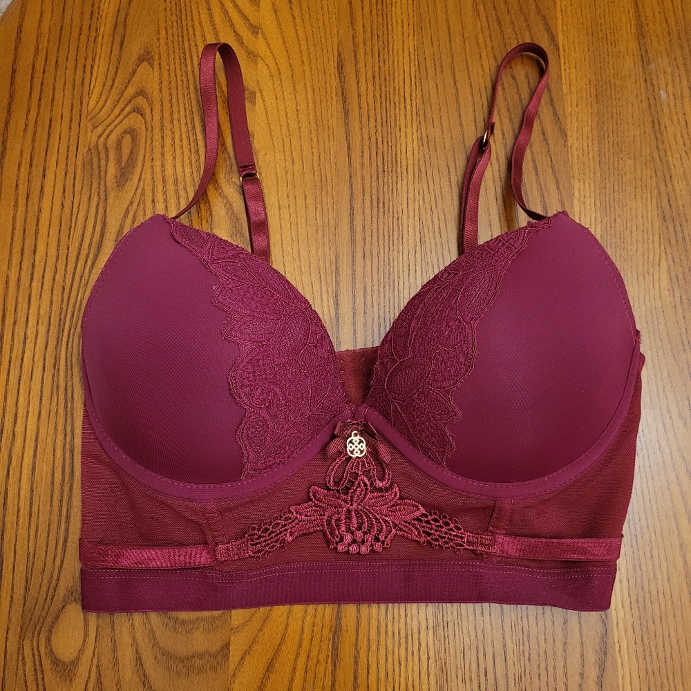 Daisy Fuentes padded bra, size 34B